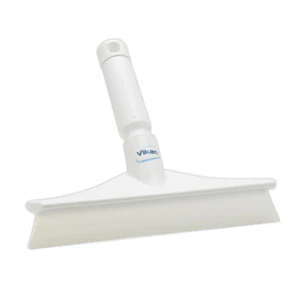 Vikan Squeegee, 245mm, Single Blade, White, Each Each